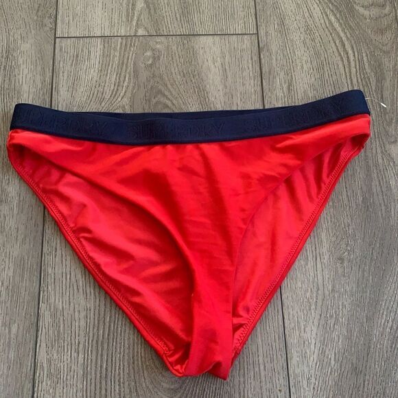 Superdry sport bikini brief bright red - Picture 1 of 3
